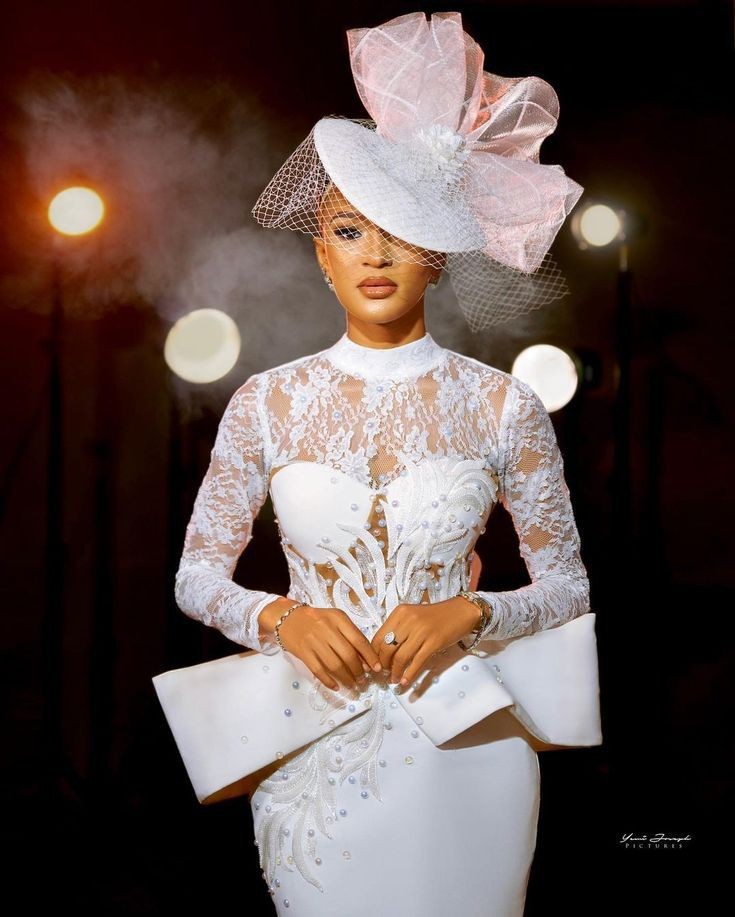 Beautiful civic wedding dress by emmagzdesign Midlength Dresses Afrikrea