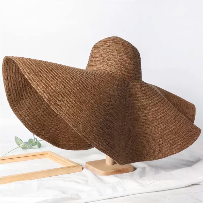 XXL Straw Hat | summer hat | brown 