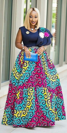 Dara elegant long dress for sexy Mama's 