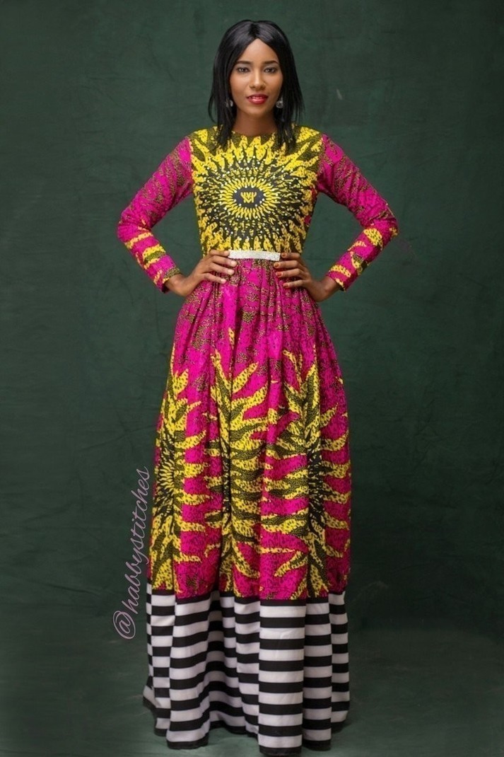 ankara maxi dress designs