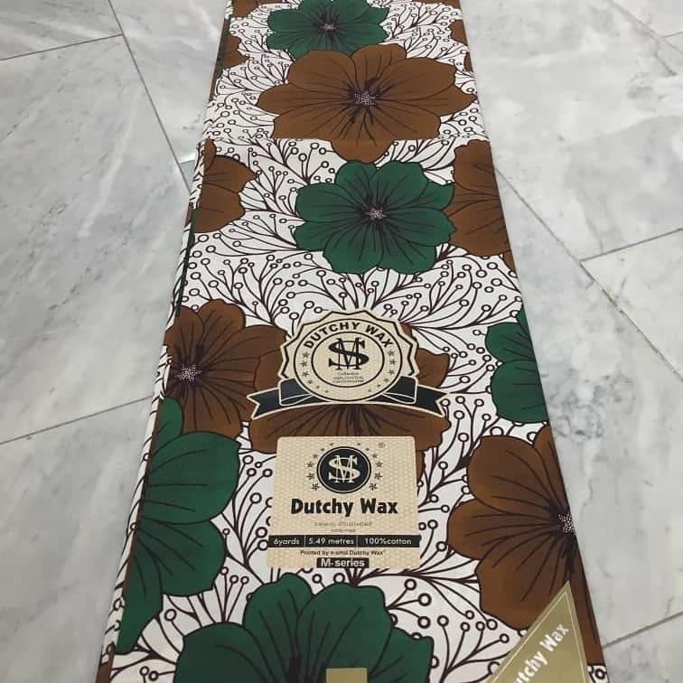 Ankara Prints 6 Yards Big Flower Print African High Wax Prints,100/% Cotton HIGH WAX African Print Fabric