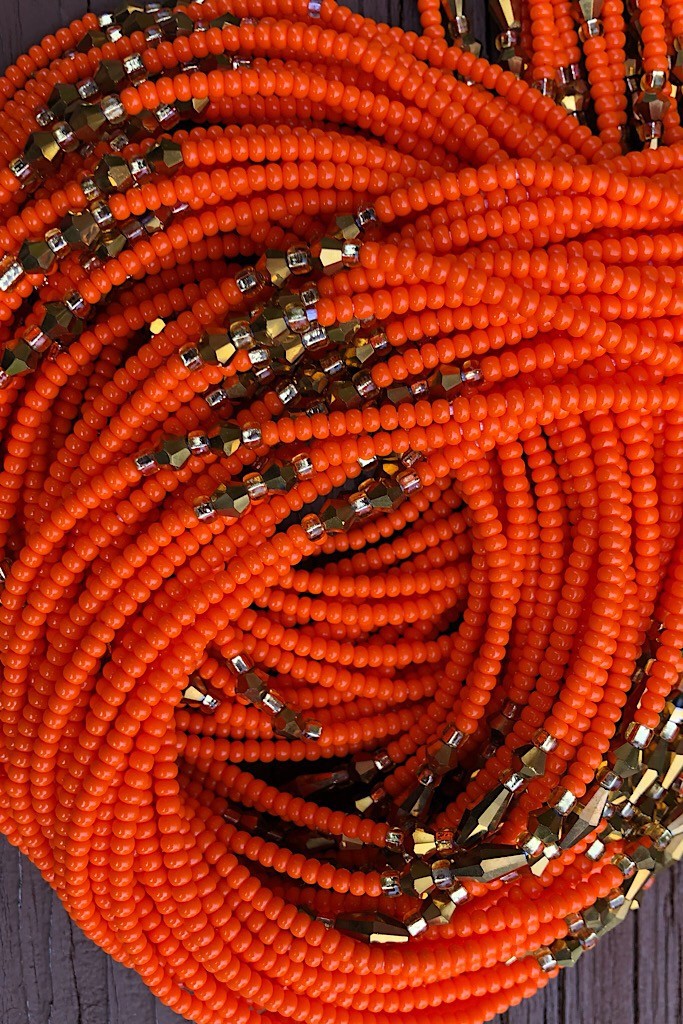 adinkra waist beads