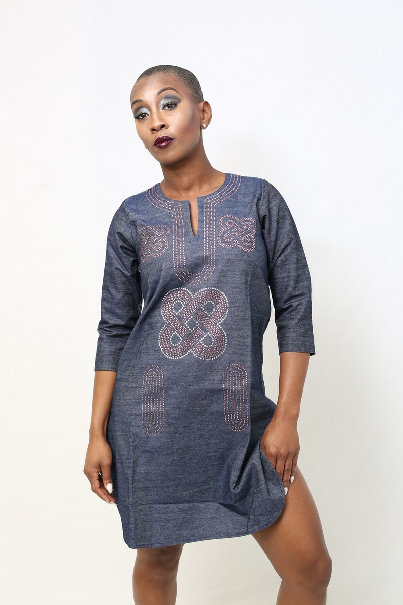 denim tunic womens