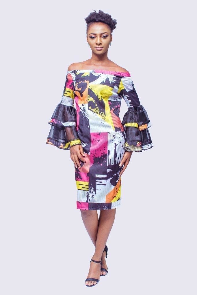 african print cocktail dresses
