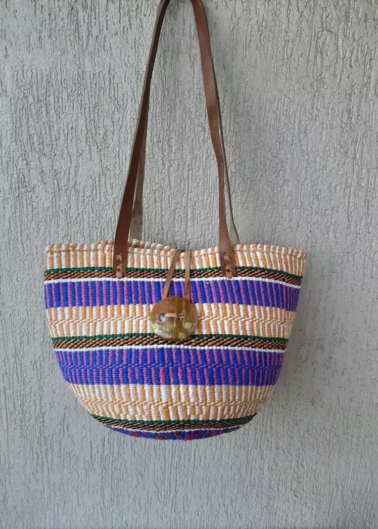 african woven bags