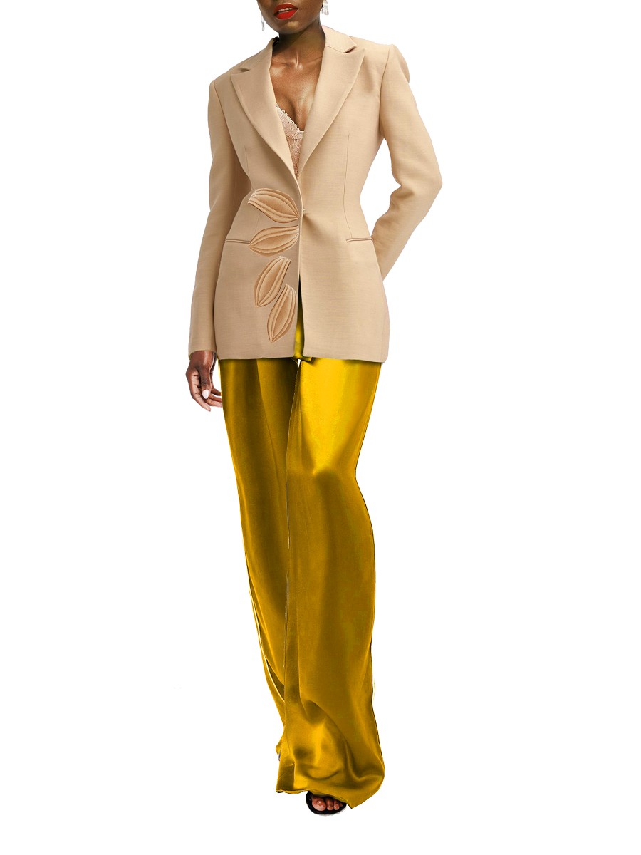 Cream Blazer SS21 by maison-aria 