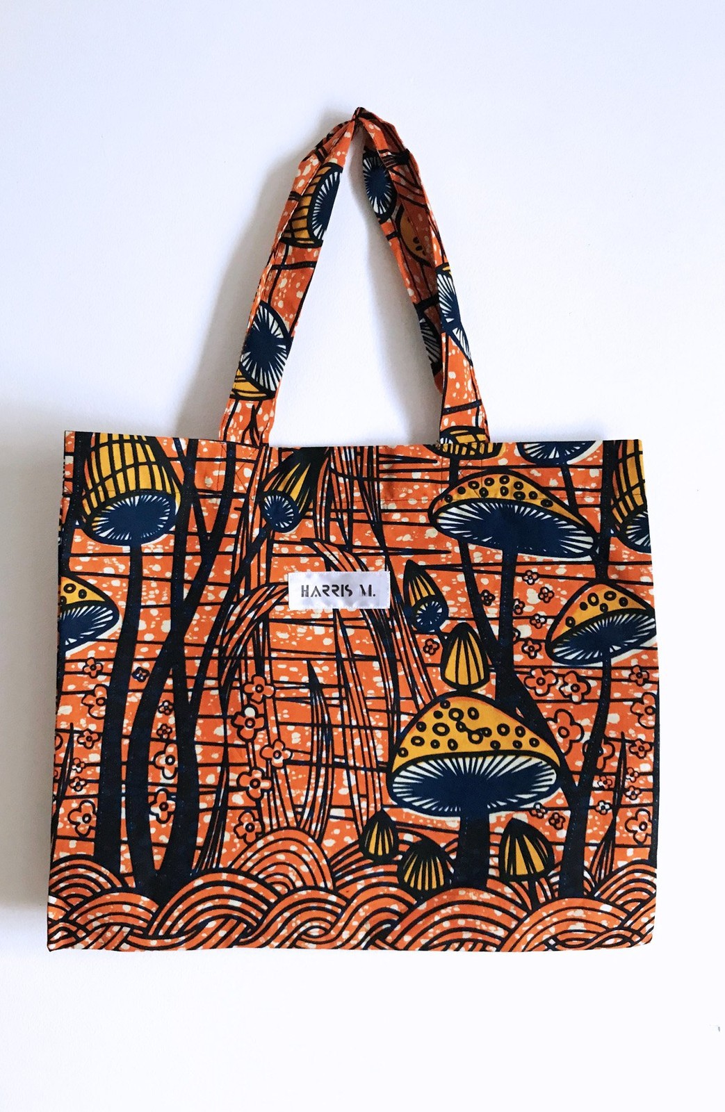 mushroom tote bag