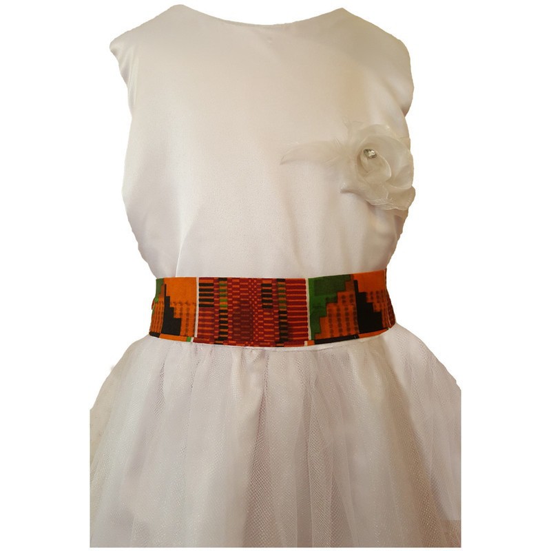 african print sundress