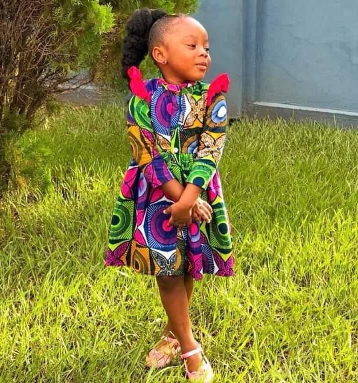 ankara floral dresses