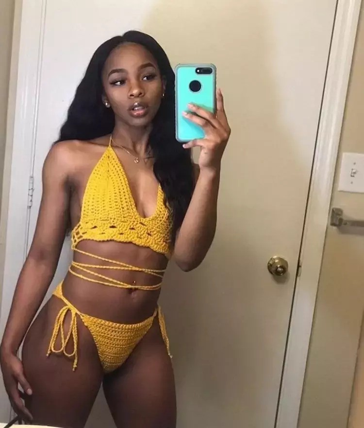 plus size crochet swimwear