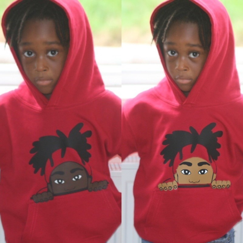 personalised boys hoodie
