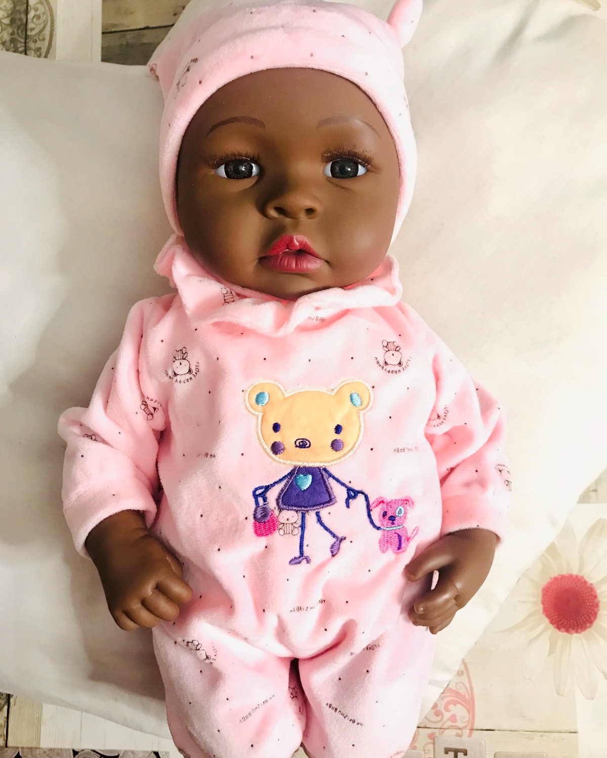 black interactive dolls