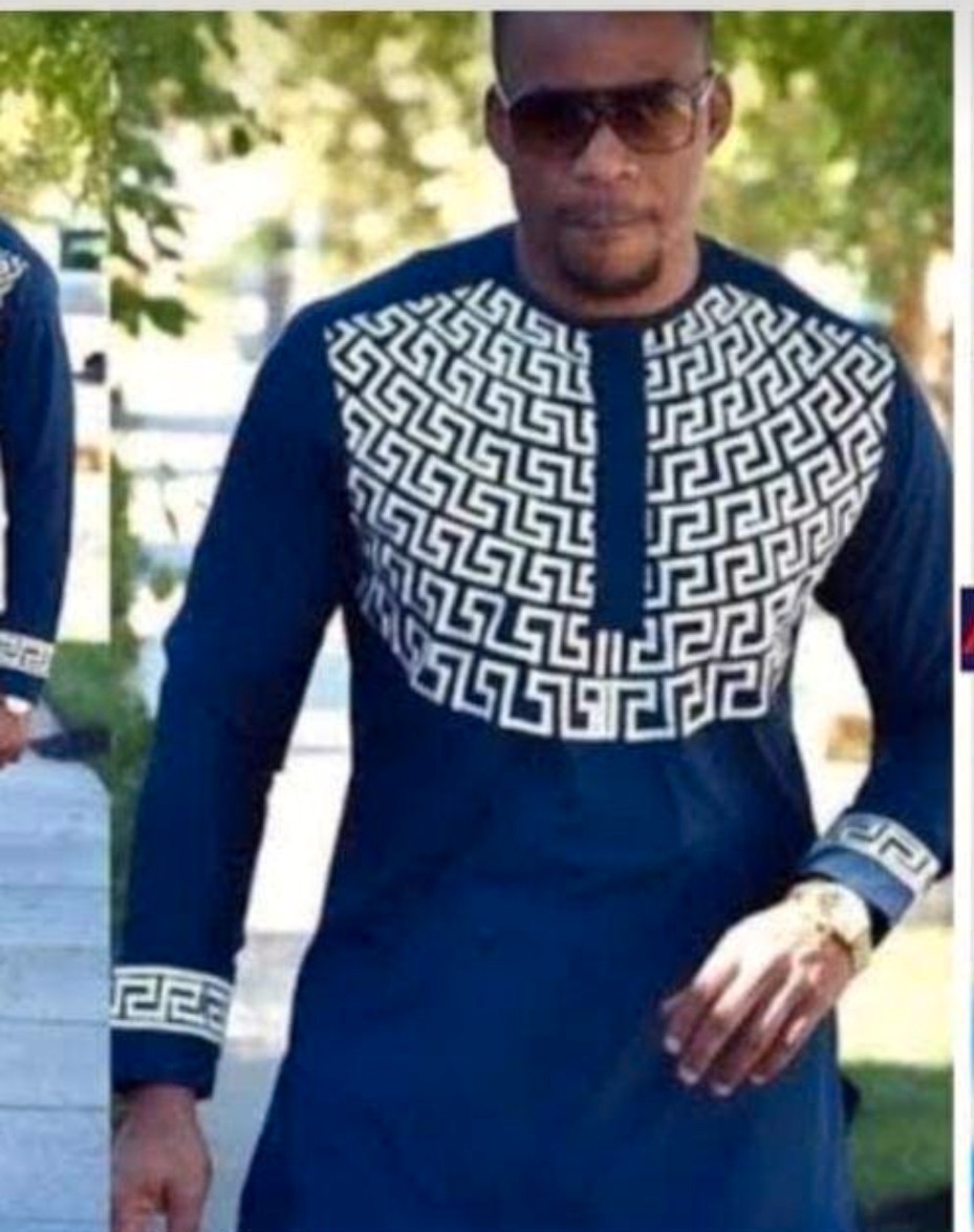Rasheed African Men shirt and trousers 