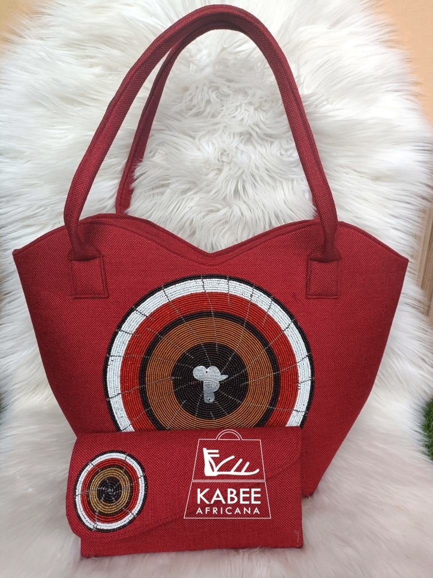 African shoulder bag by kabeeafricanawholesalecrafts Shoulder bags