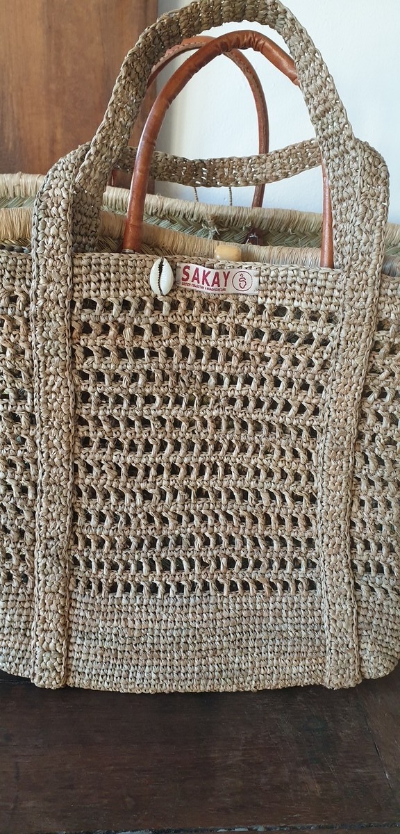 Single crochet hook bag PM by sakaycollection Tote bags and beach bag