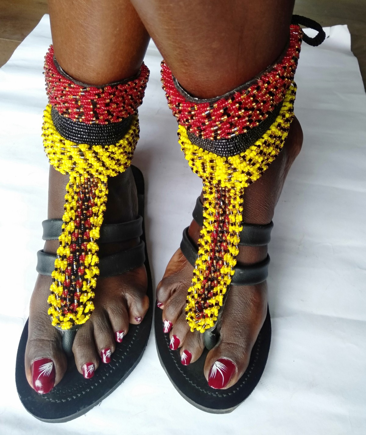 African Maasai sandal cz women sandal,Kenyan sandal by maggie394mk S