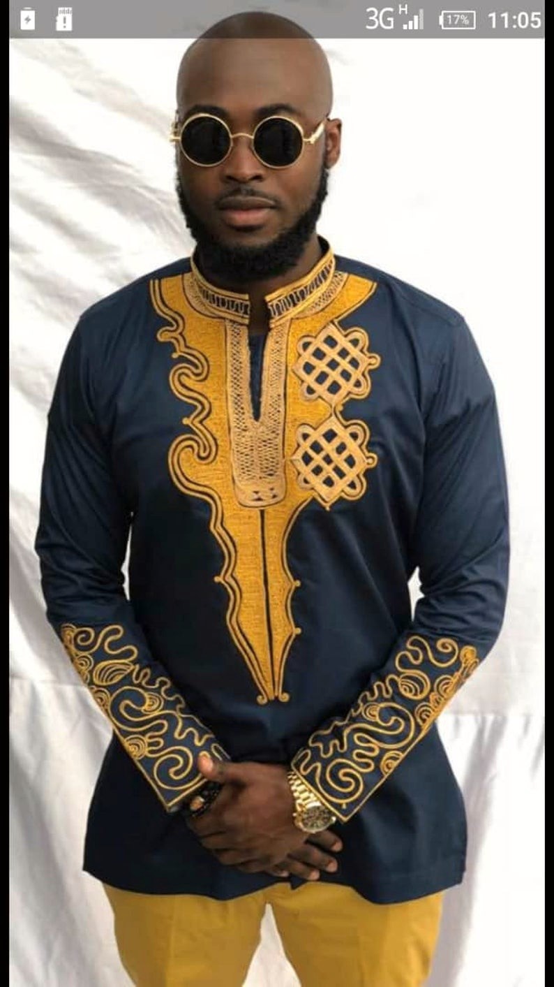 gold dashiki