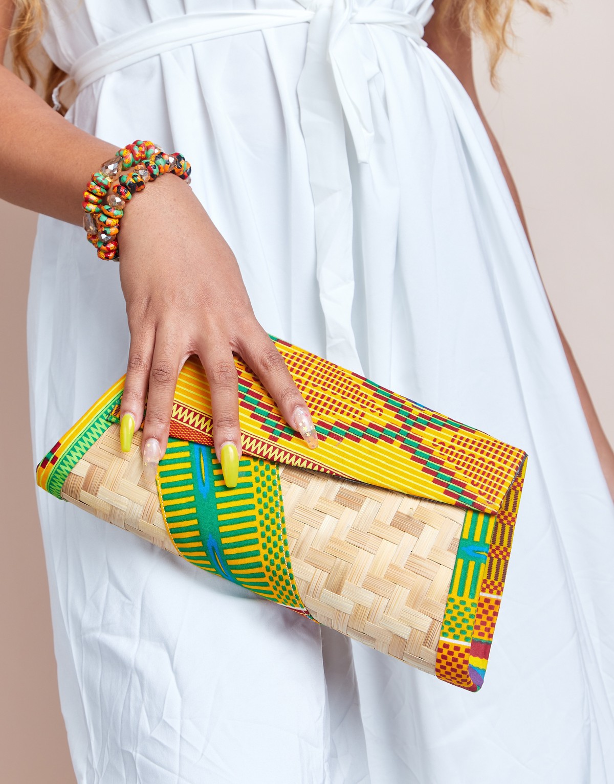 Woven clutch purse Clearance
