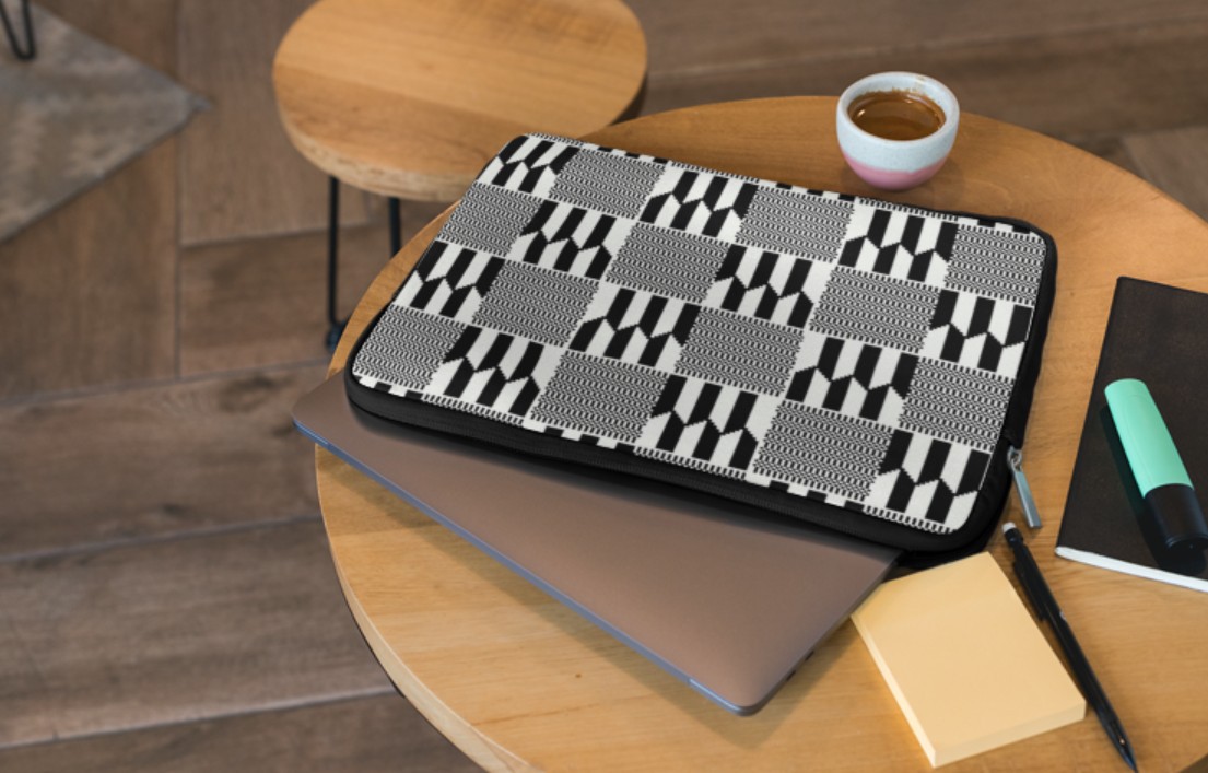 african laptop case