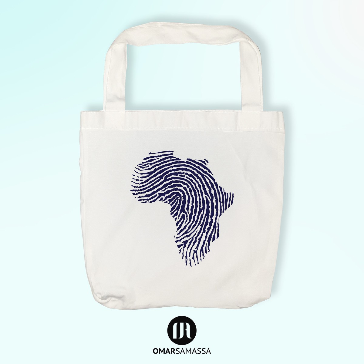 TOTE BAG MY FOOTPRINT by omarsamassa Tote bags and beach bags Afrikrea