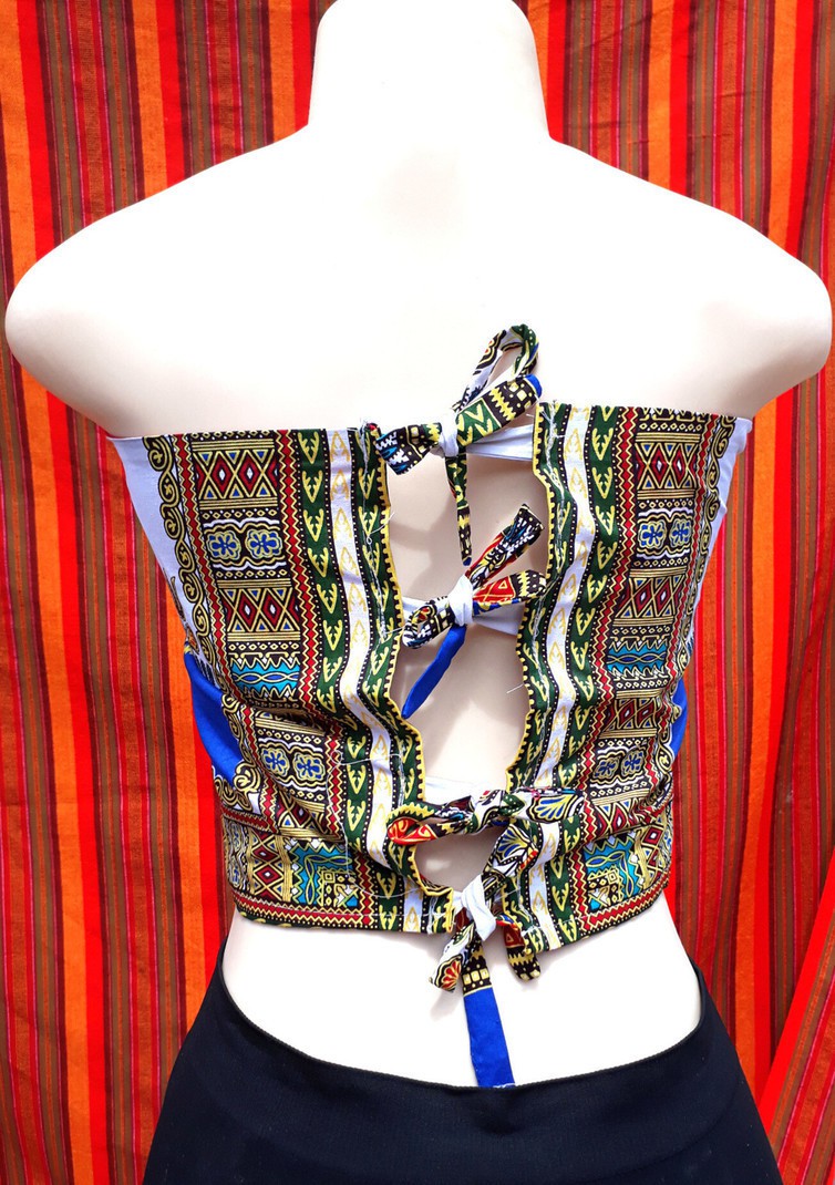 dashiki crop top