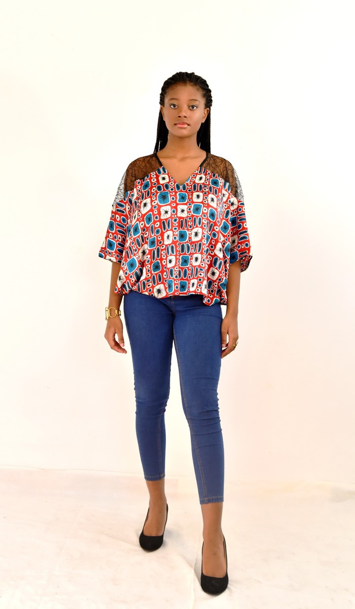 Butterfly top by ayadecauville - Blouses - Afrikrea