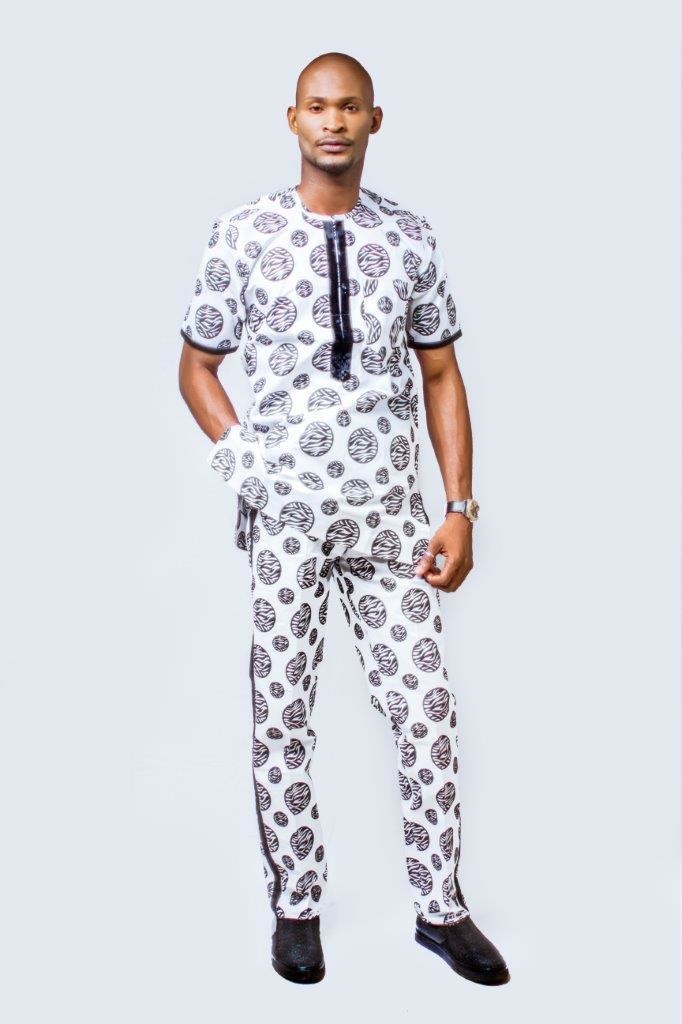 African Mens Clothing, African Print Shirt and pants, Mens Clothing, Tr ...