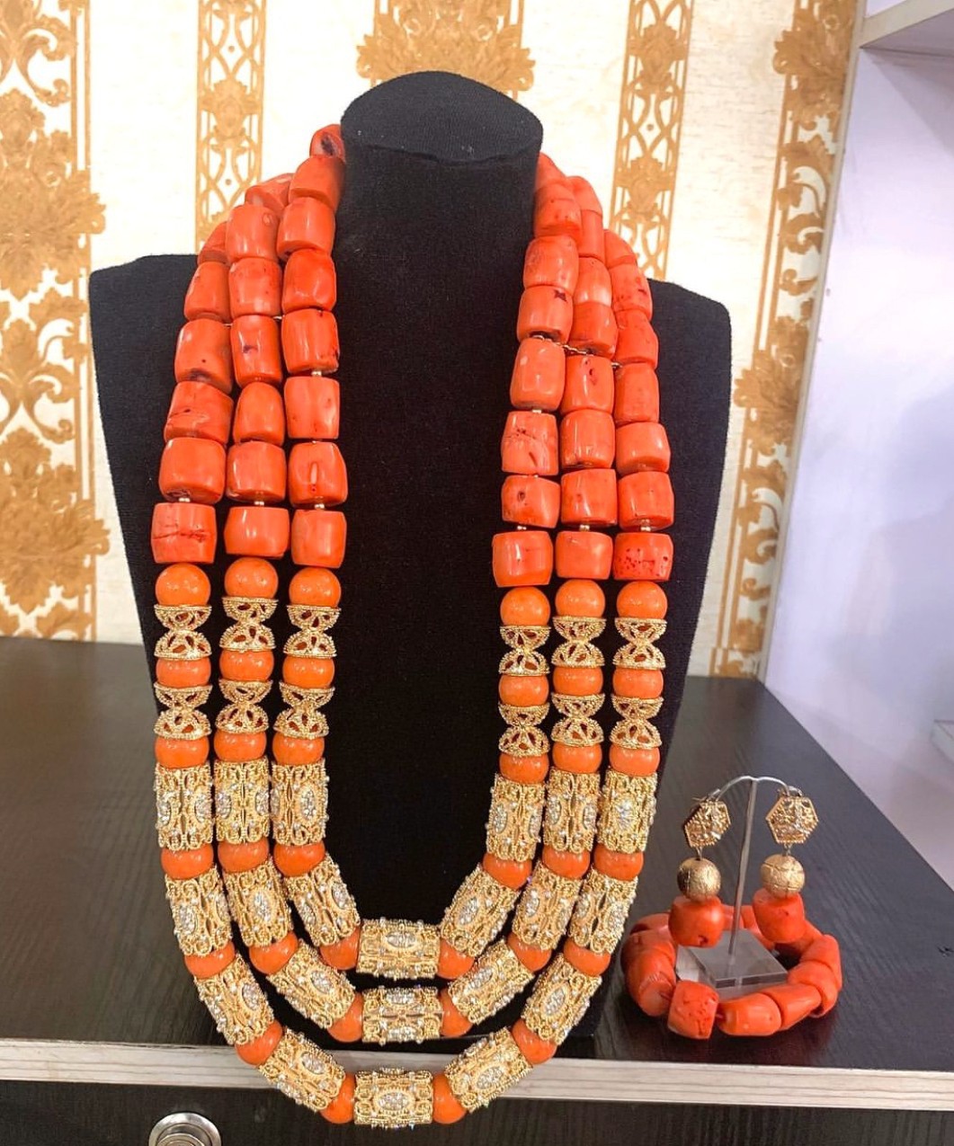 Cora bead/Edo bead/ beads/Traditional bead/wedding bead/Bridal beads by