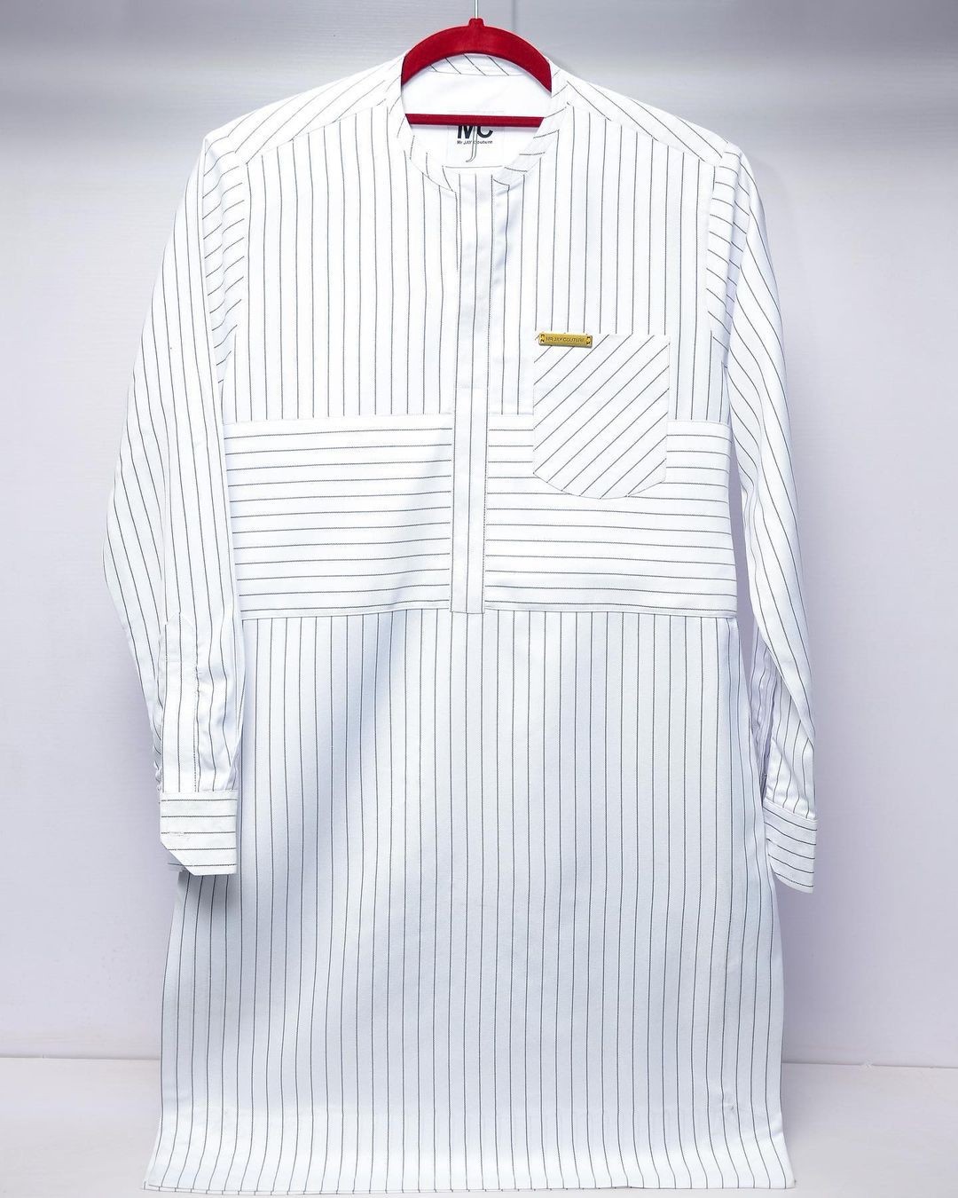 Stripes Kaftan Set MC029 main image 0
