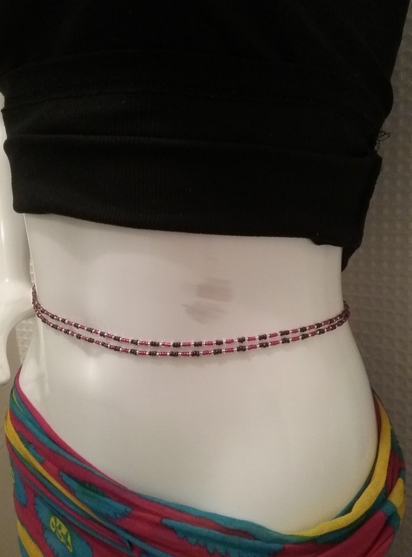 etsy african waist beads