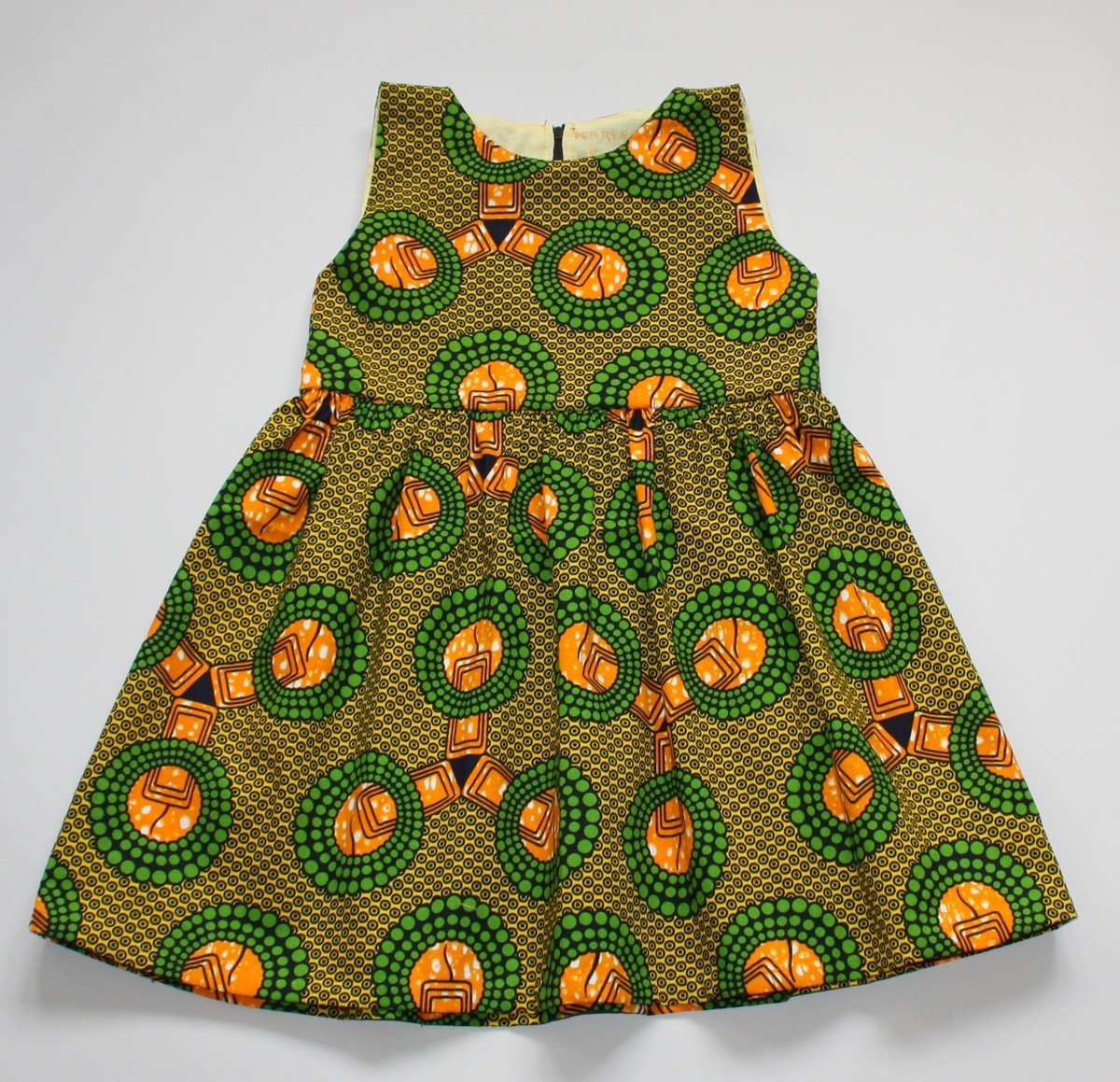 ROBE FILLETTE WAX par ymariejulie Robes et Ensembles Fille Afrikrea