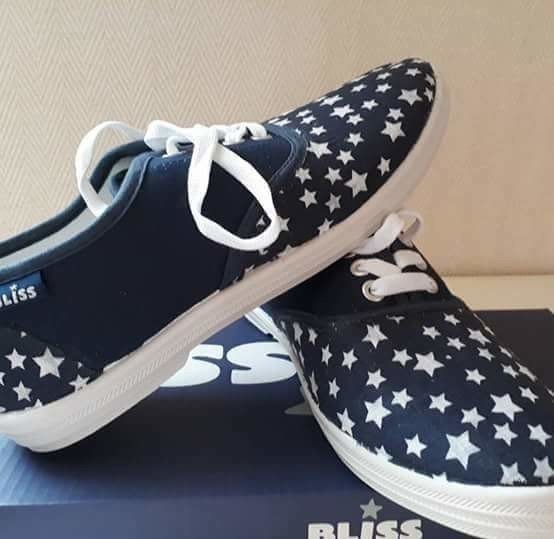 beautiful blue shoes