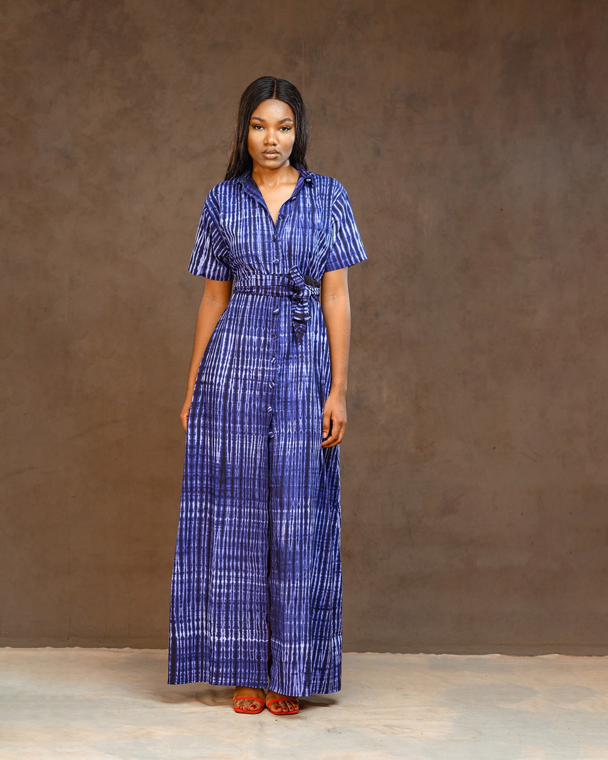 Indigo Robe Robe nuisette indigo by bazarapagne - Long dresses - ANKA
