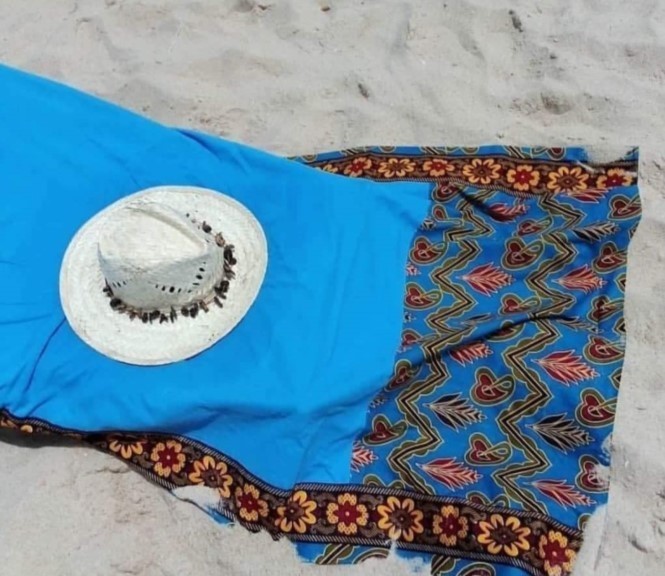 Beach towel by Beach playsuits Afrikrea