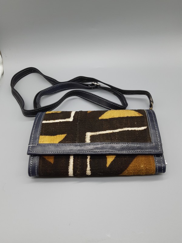 large wallet with shoulder strap