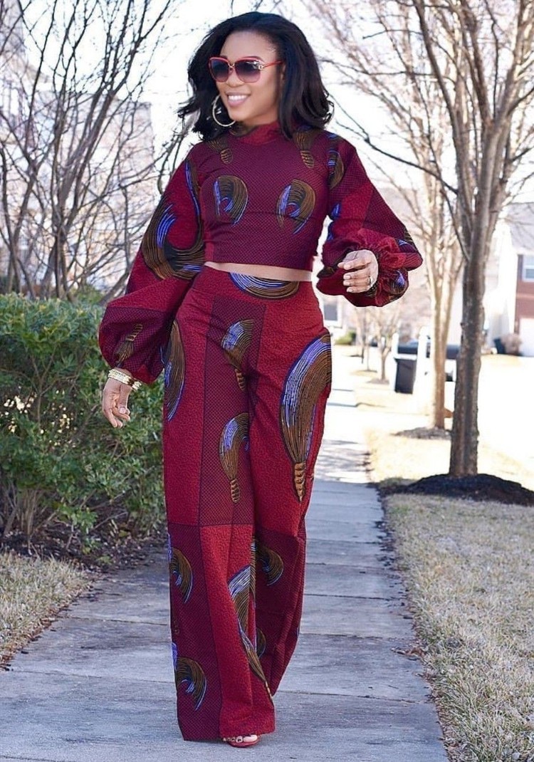 2 piece ankara styles