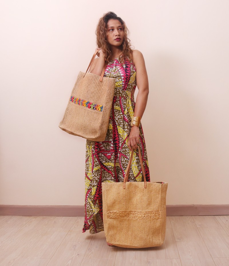 Beach bags raffia Clearance