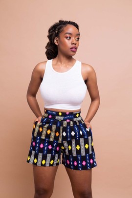 Buy African shorts | Dashiki and ankara 