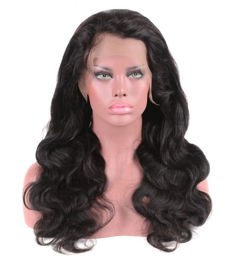 large curly wig