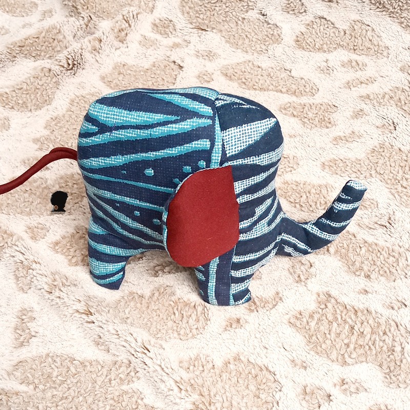 2 Tone Elephant Comforter By Touashop Plush Toys Afrikrea