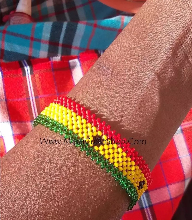 Ghana Flag Bracelet