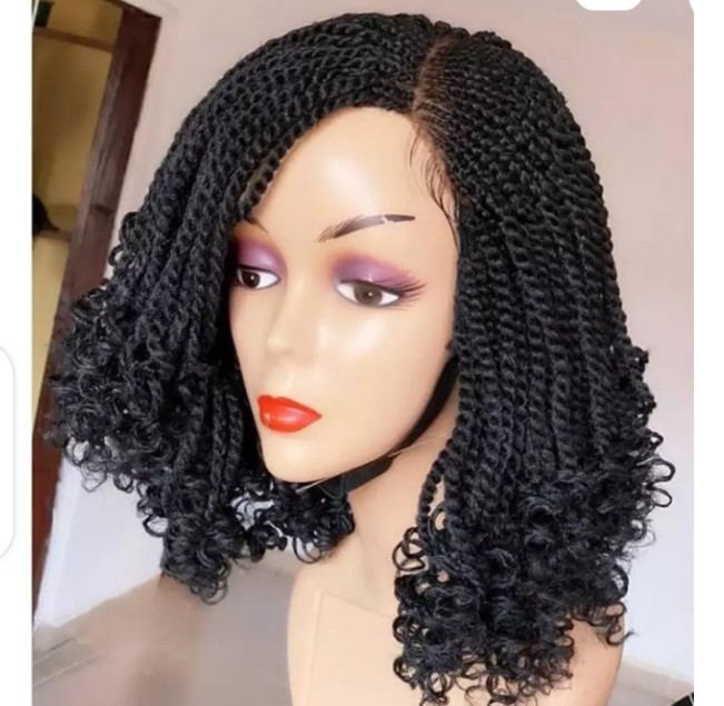 braided kinky wigs