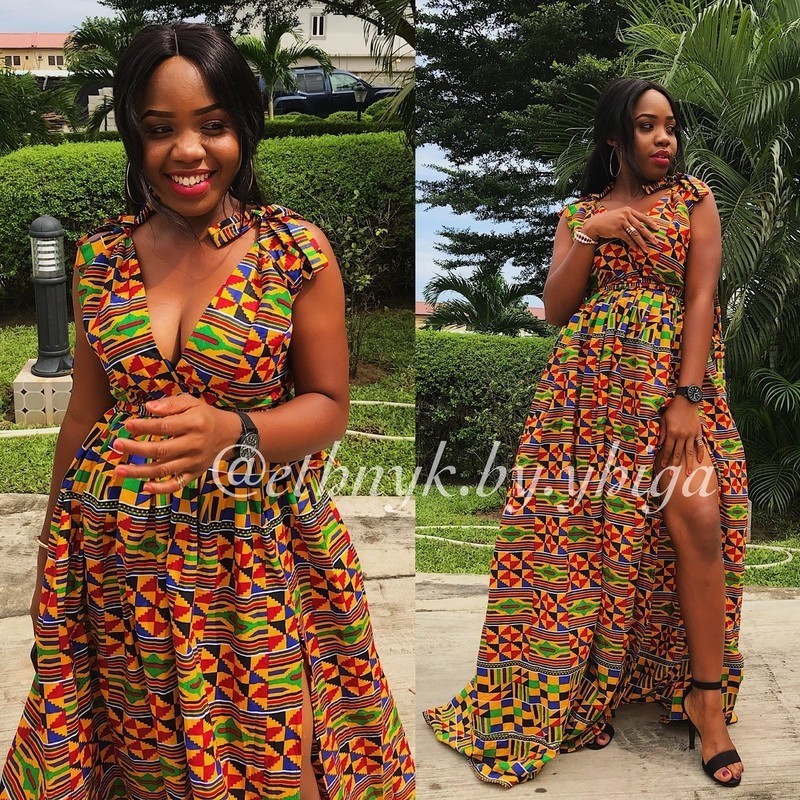 casual african maxi dresses