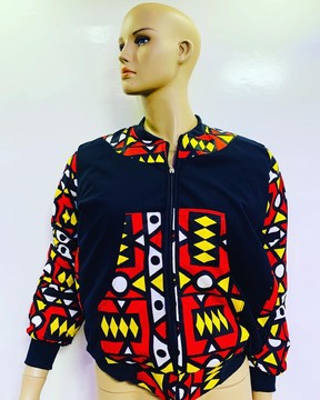 african print jacket designs