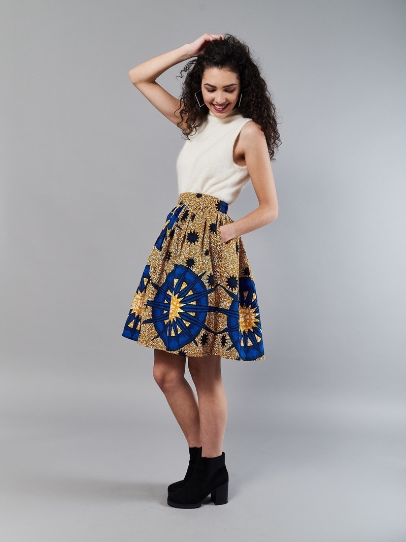 long skirt with shirt 6 inch