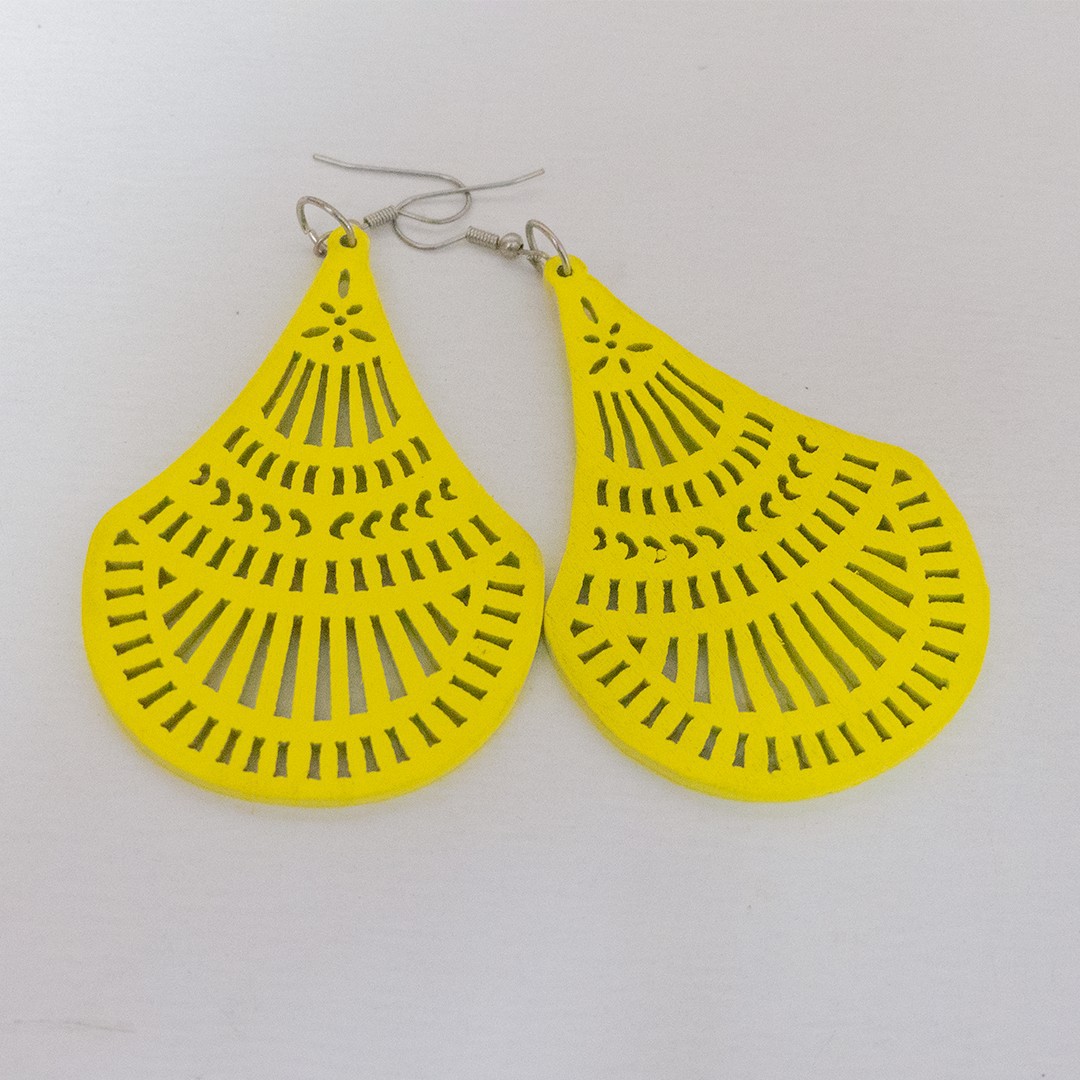 pearl earring by Hanging drops earrings Afrikrea