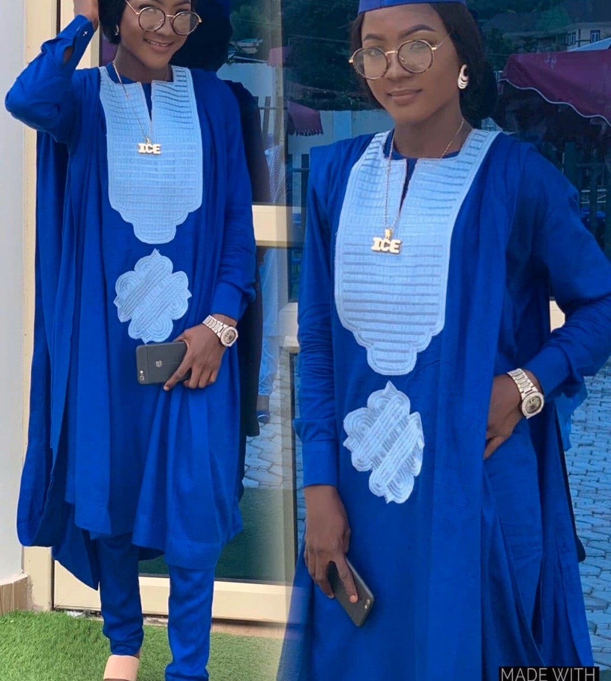 agbada dress
