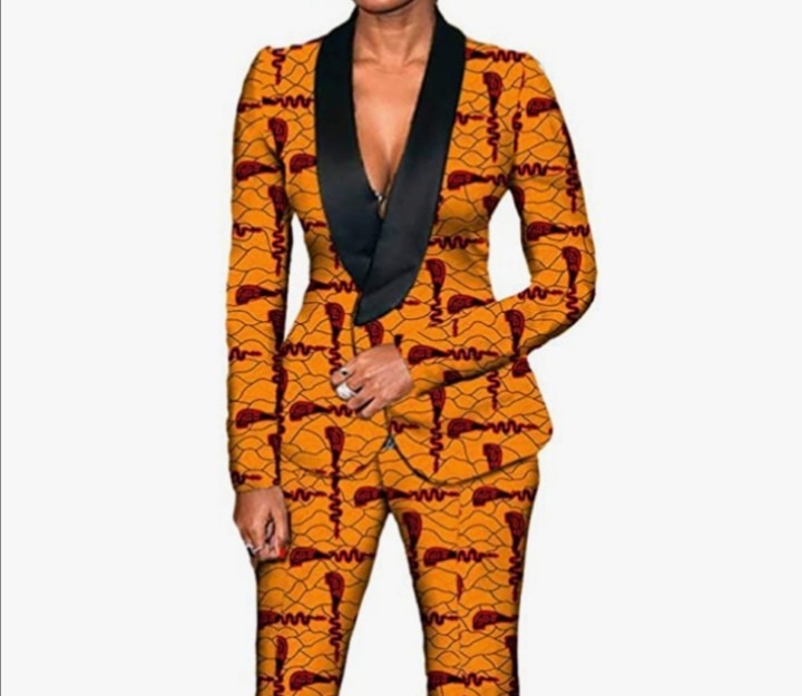 ankara suit for ladies