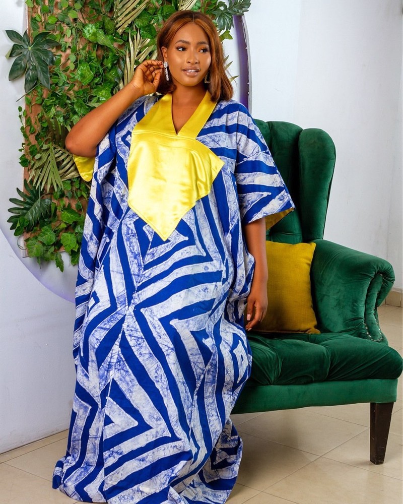 female agbada gown