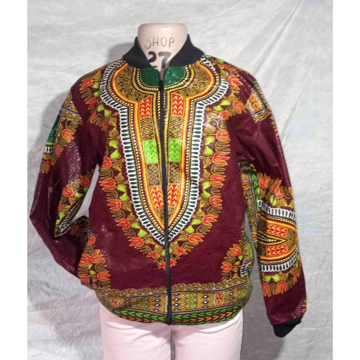 dashiki bomber jacket